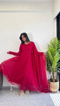Organza Kurti With Dupatta - Sale Dekh