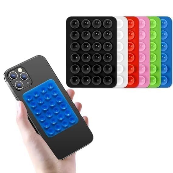 Phone Case Anti - Slip Silicone Back Cover Multipurpose Hands - Free Sticky Pads - Sale Dekh