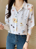 Women Printed Regular Fit Shirt with Full Sleeves - Sale Dekh