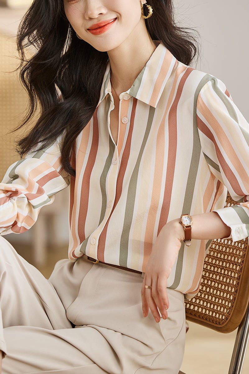 Women Regular Fit Printed Button Casual Shirt - Sale Dekh