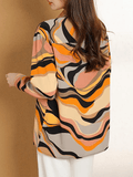 Women Regular Fit Striped Casual Shirt - Sale Dekh