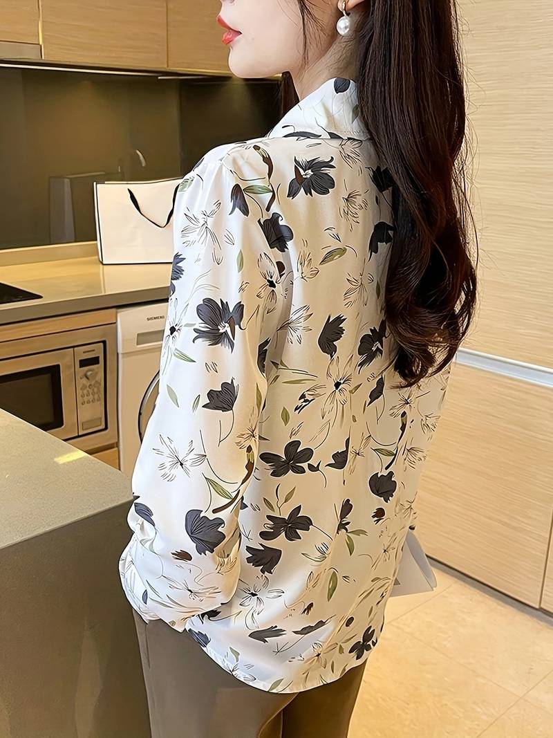 Women Relaxed Fit Fit Printed Button Down Collar Casual Shirt - Sale Dekh